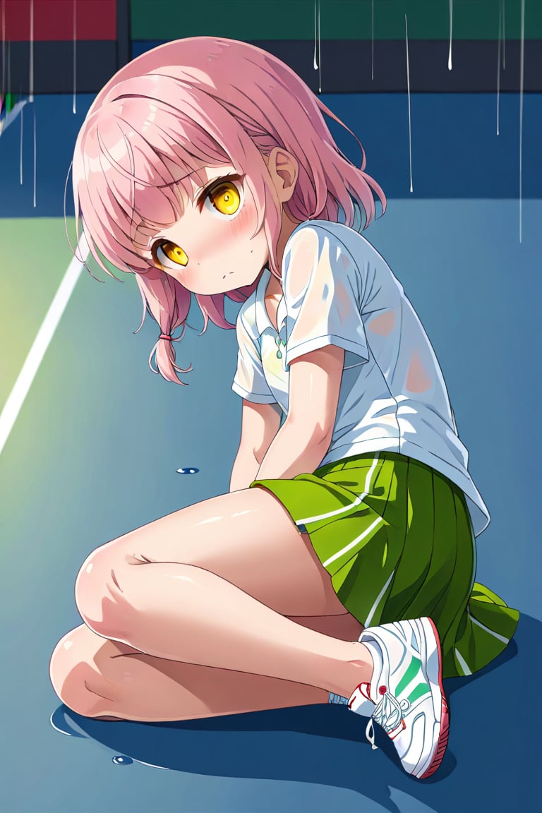loli,  pervert face,  pink hair by llilvr on Tensor.Art