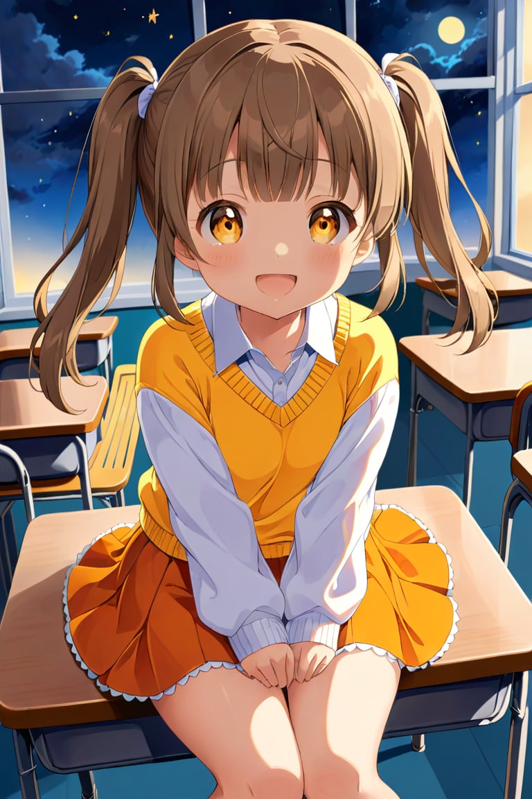 loli,  happy_face,  brown-hair by llilvr on Tensor.Art