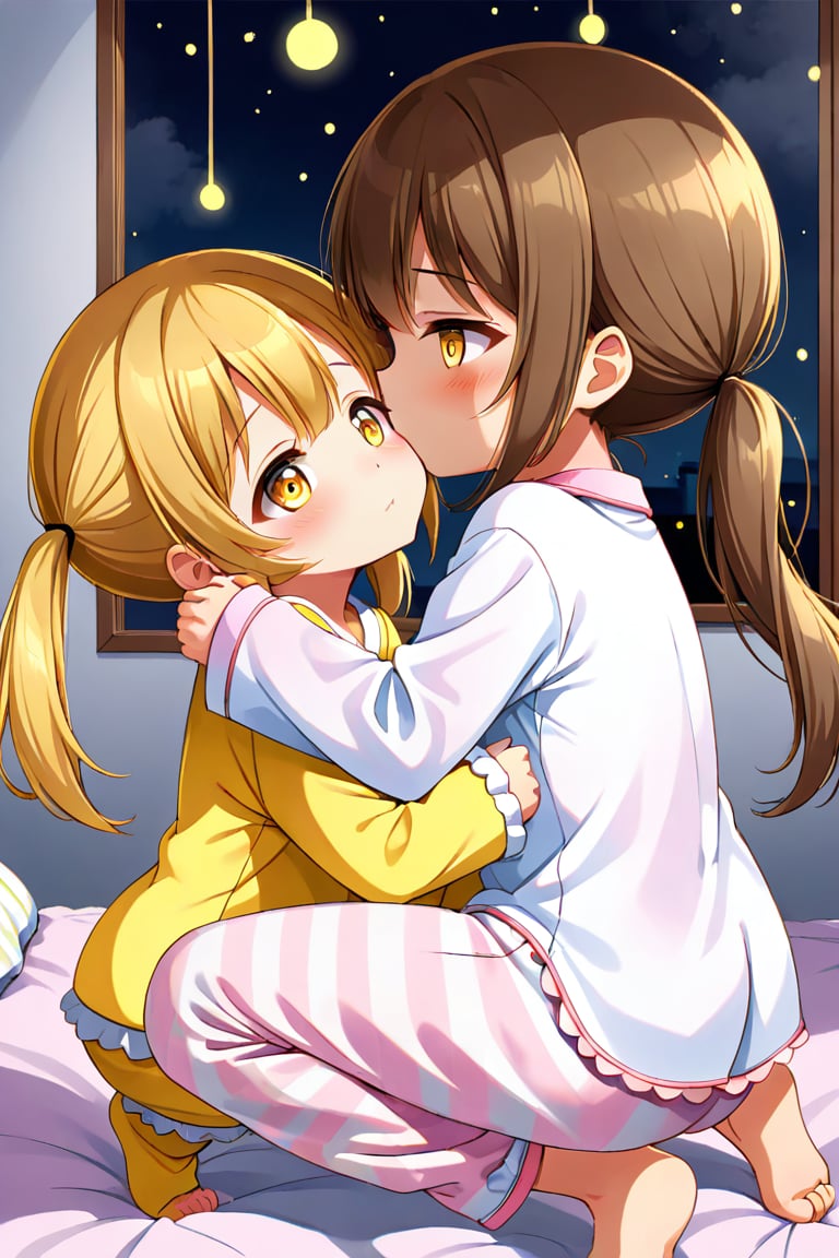 loli hypnotized,  happy_face,  yellow hair by llilvr on Tensor.Art