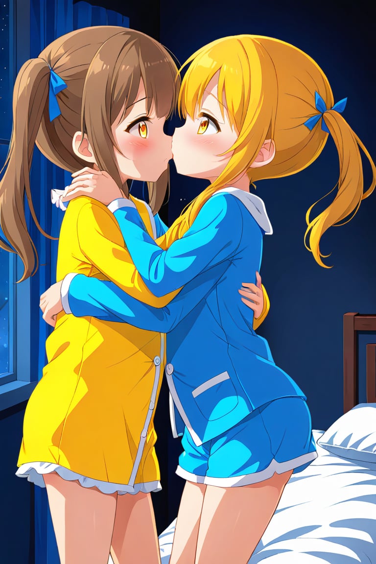 loli hypnotized,  happy_face,  yellow hair by llilvr on Tensor.Art