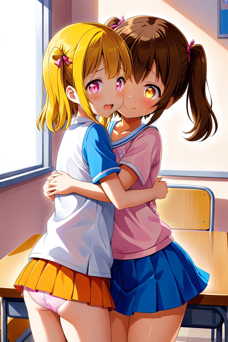 loli hypnotized,  happy_face,  brown hair by llilvr on Tensor.Art