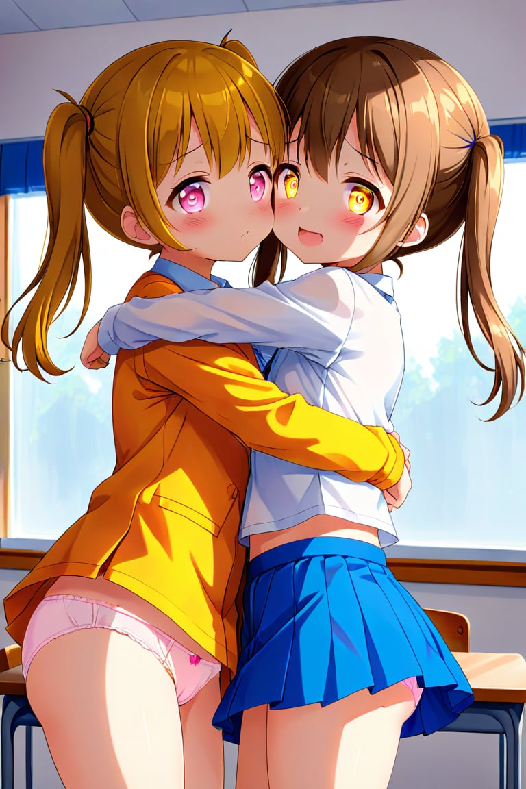 loli hypnotized,  happy_face,  brown hair by llilvr on Tensor.Art