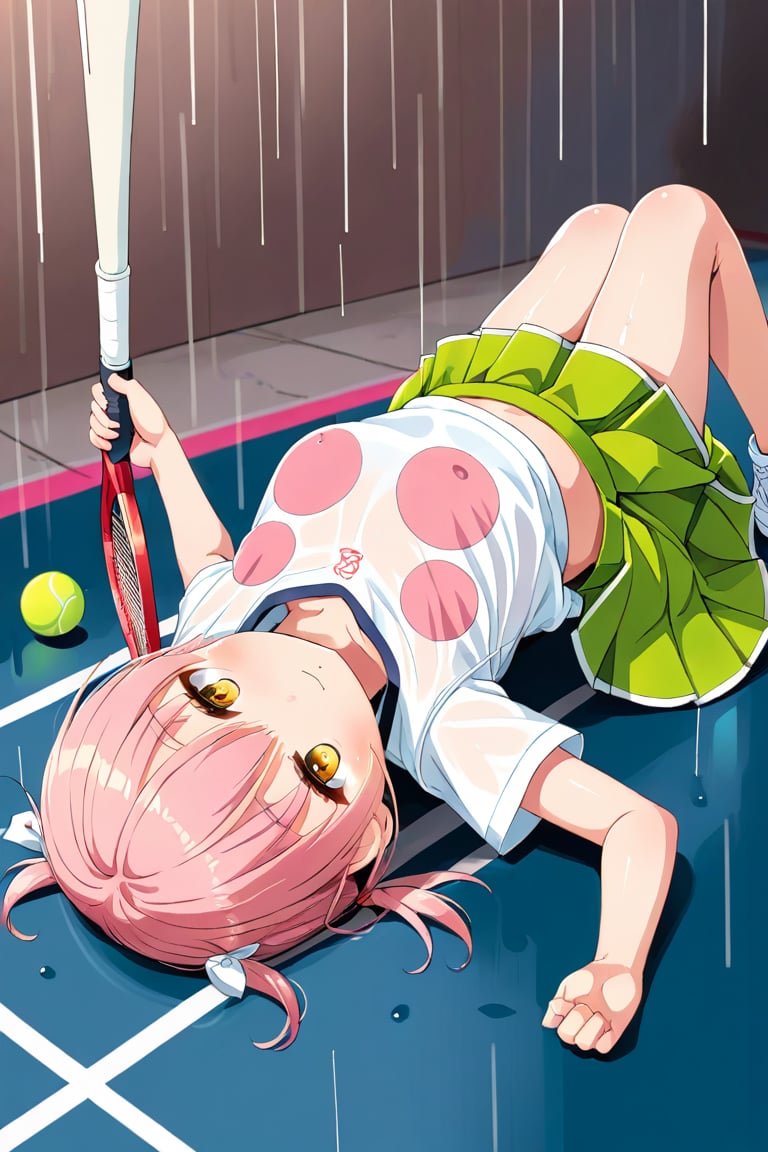 loli,  pervert face,  pink hair by llilvr on Tensor.Art