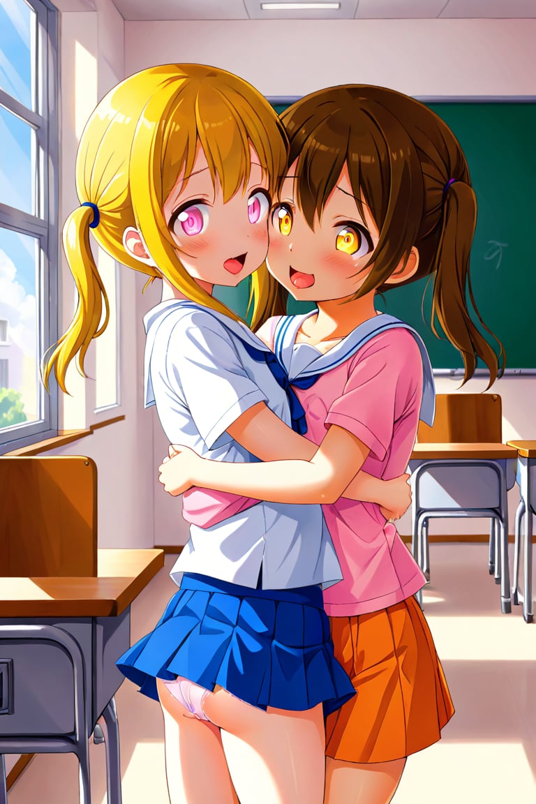 loli hypnotized,  happy_face,  brown hair by llilvr on Tensor.Art