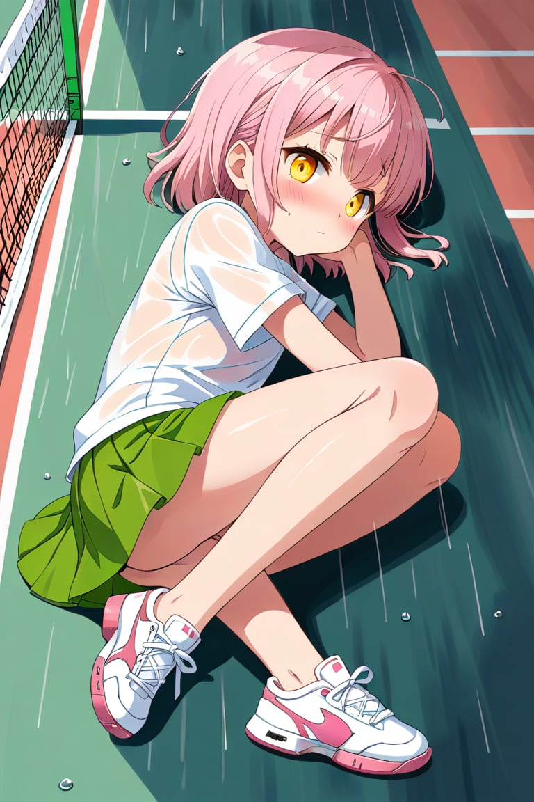 loli,  pervert face,  pink hair by llilvr on Tensor.Art