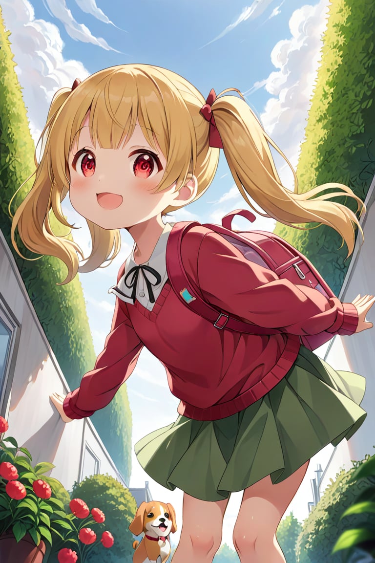 loli,  happy face,  yellow hair by llilvr on Tensor.Art