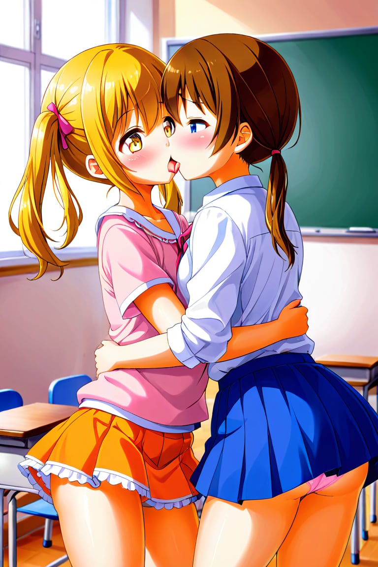 loli hypnotized,  happy_face,  brown hair by llilvr on Tensor.Art