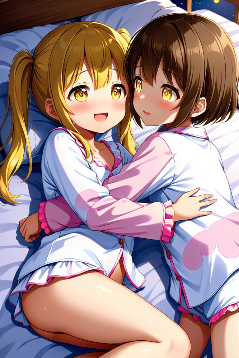 loli hypnotized,  happy_face,  yellow hair by llilvr on Tensor.Art