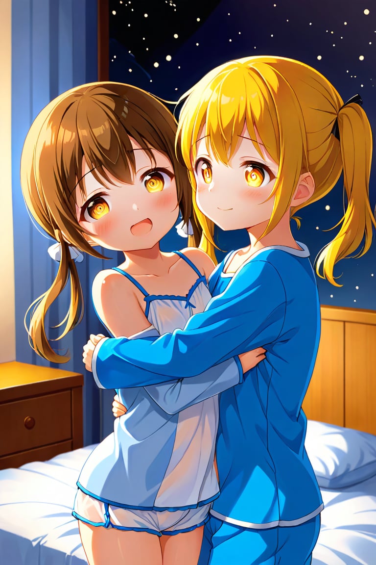 loli hypnotized,  happy_face,  yellow hair by llilvr on Tensor.Art