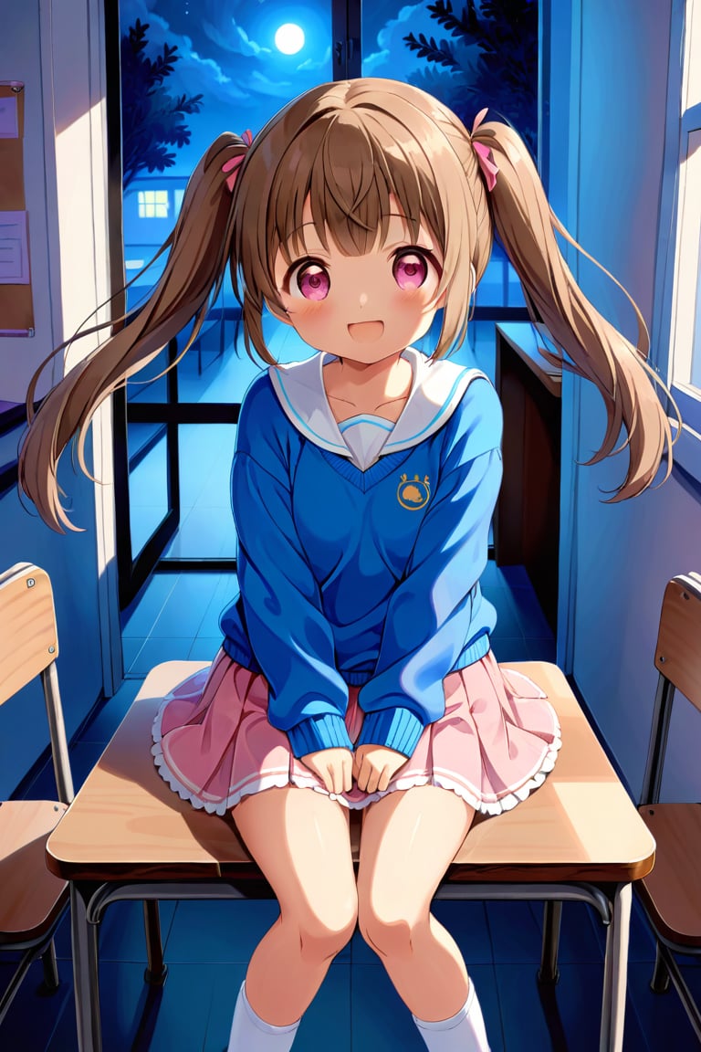 loli,  happy_face,  brown-hair by llilvr on Tensor.Art