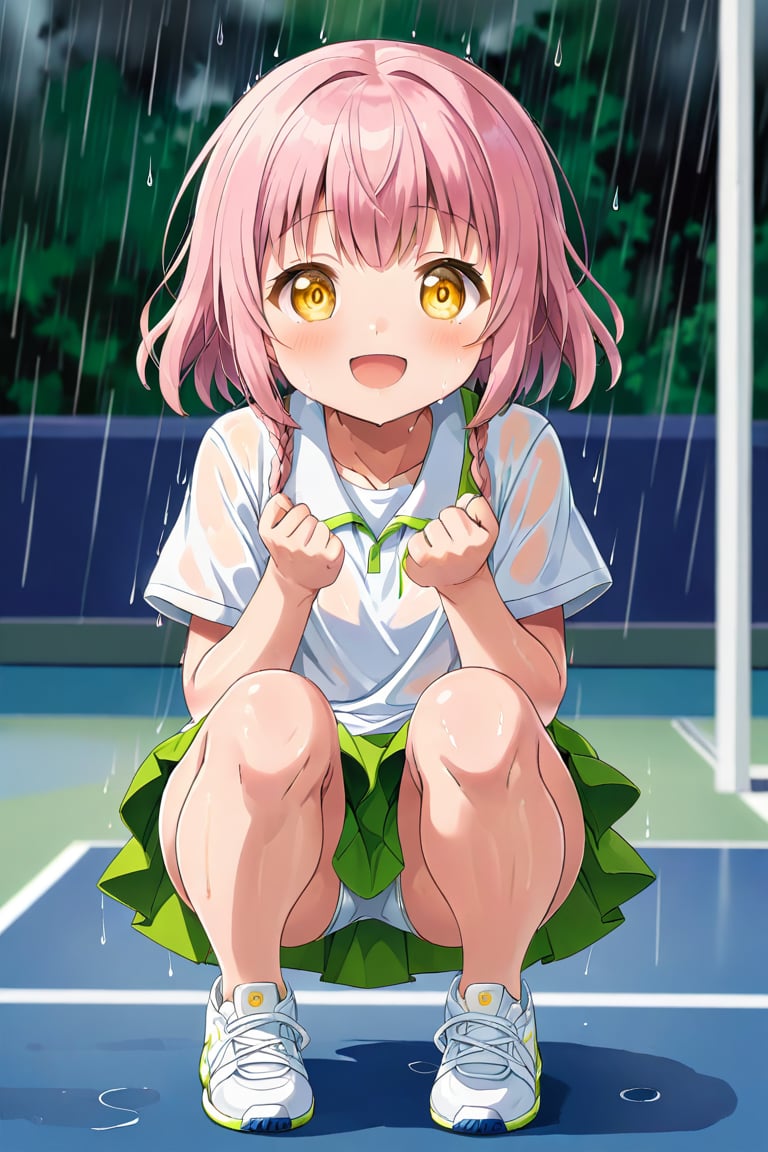 loli,  happy face,  pink hair by llilvr on Tensor.Art