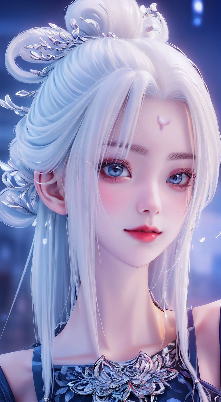 girl with flowers in her hand,  visual of a cute girl,  beautiful portrait by Chu•...• on Tensor.Art