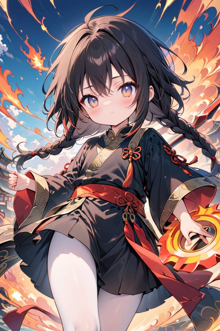 Nezha. A 12-year-old boy but no ordinary boy,  he is a god on the list of gods in ancient China. (Official Art) Solo,  he...