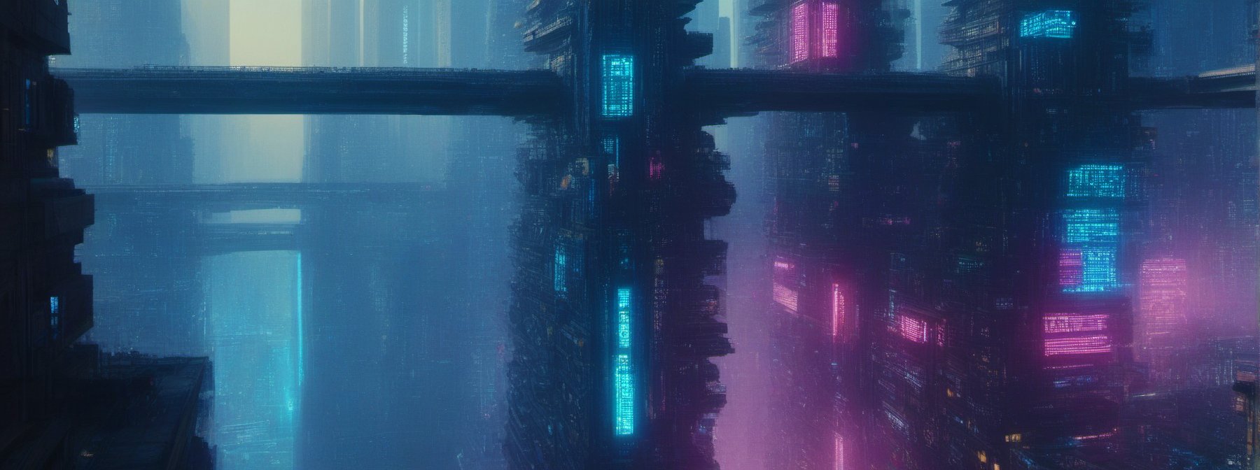 (((((Year_3024))))),((((Sci-Fi_pyramids:1.6)))),((((Ecumenopolis_futuristic_cyberpunk_Sci-fi_Egypt_megacities_with_heavy_fog,crowded_cities:1.6)))),(((((Blade_Runner_2049_movie_filter:1.6))))),(((((viewed_from_below_underground_cities:1.6))))),((((many_of_small_futuristic_skyscrapers:1.5)))),(((((underground_cities:1.6))))), concept art, artstation, DeviantArt, holographic, unreal engine 5, matte painting, digital painting by greg rutkowski and benjamin bardou, artstation, ultra high quality, ultra highly resolution, aesthetic painting, hyperrealism, surrealistic, intense shadow, intricape detailed, UHD-RESOLUTION.futureurban,Gigantic futuristic city,Ecumenopolis City,year3024,Enormous City,night city,background,C7b3rp0nkStyle,cyberpunk style