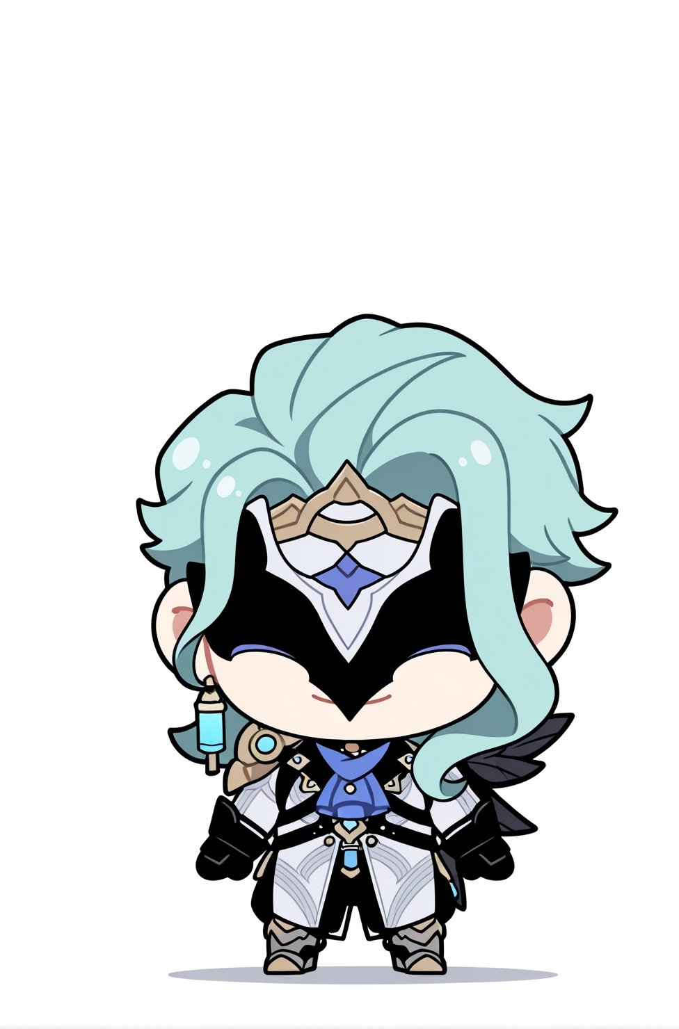 solo,  dottore_omega,  blue hair by Legnarti on Tensor.Art