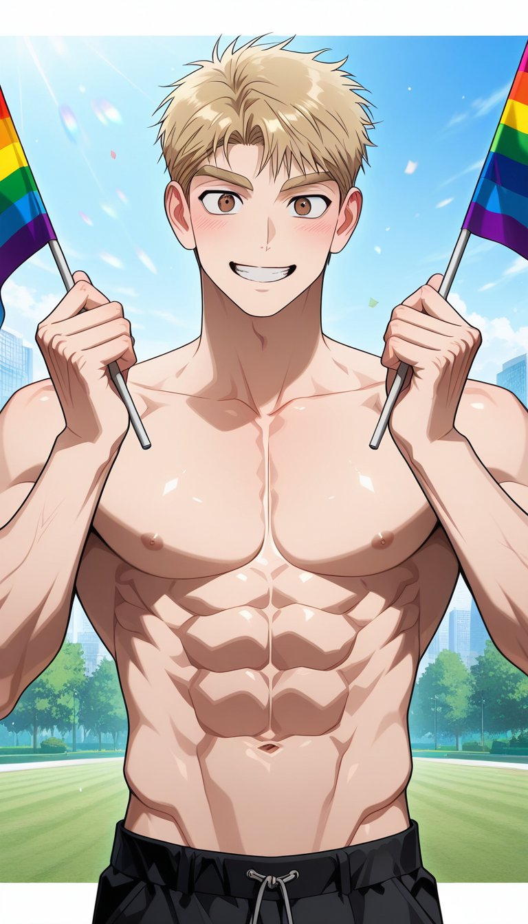 4K,  1boy,  (pinning viewer) by Crestianiel on Tensor.Art