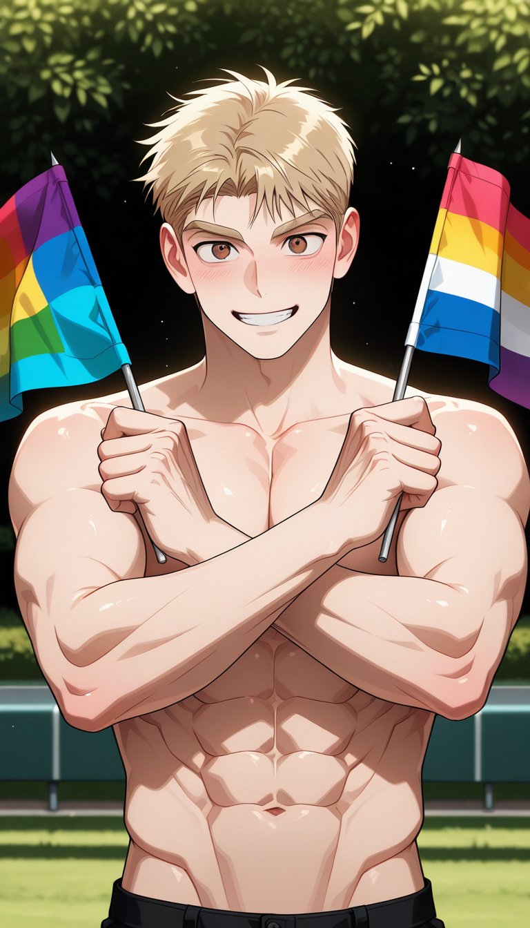 4K,  1boy,  (pinning viewer) by Crestianiel on Tensor.Art