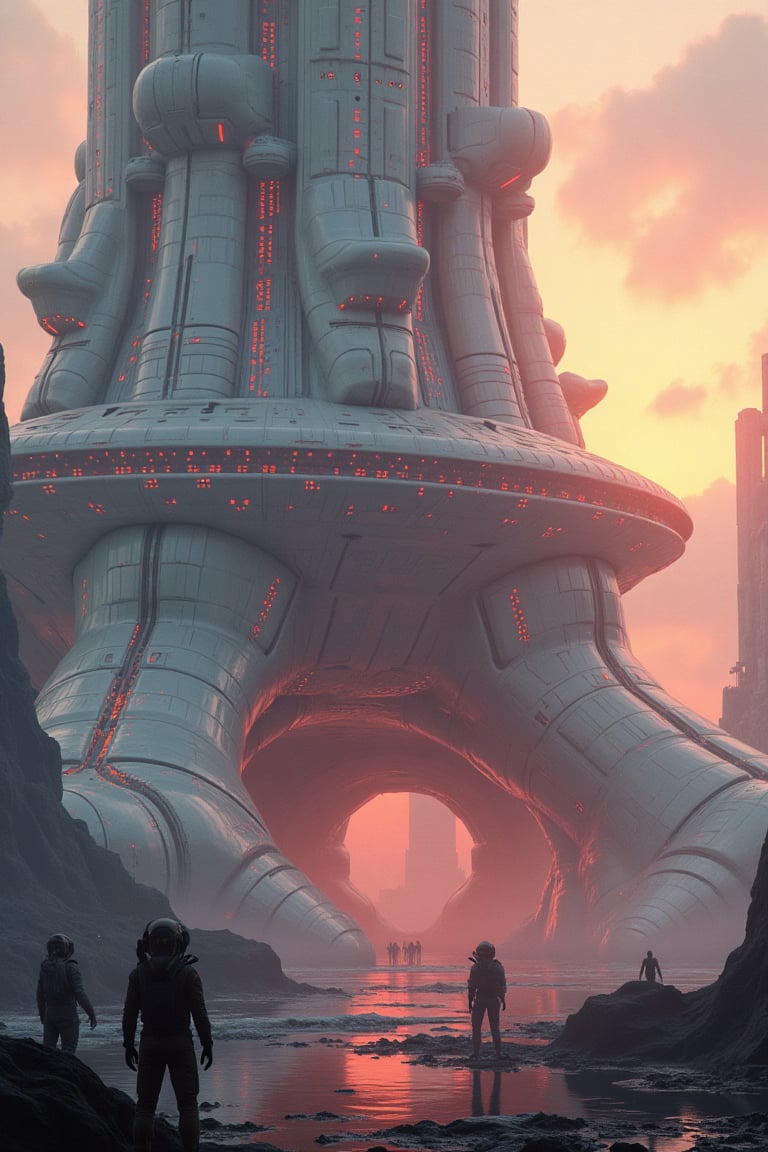 concept art,  futuristic,  a_skynet_cyberdyne_systems_craft by andux on Tensor.Art