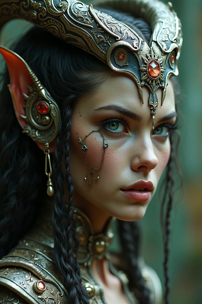 masterpiece,  alien queen,  alien dna inside her by andux on Tensor.Art