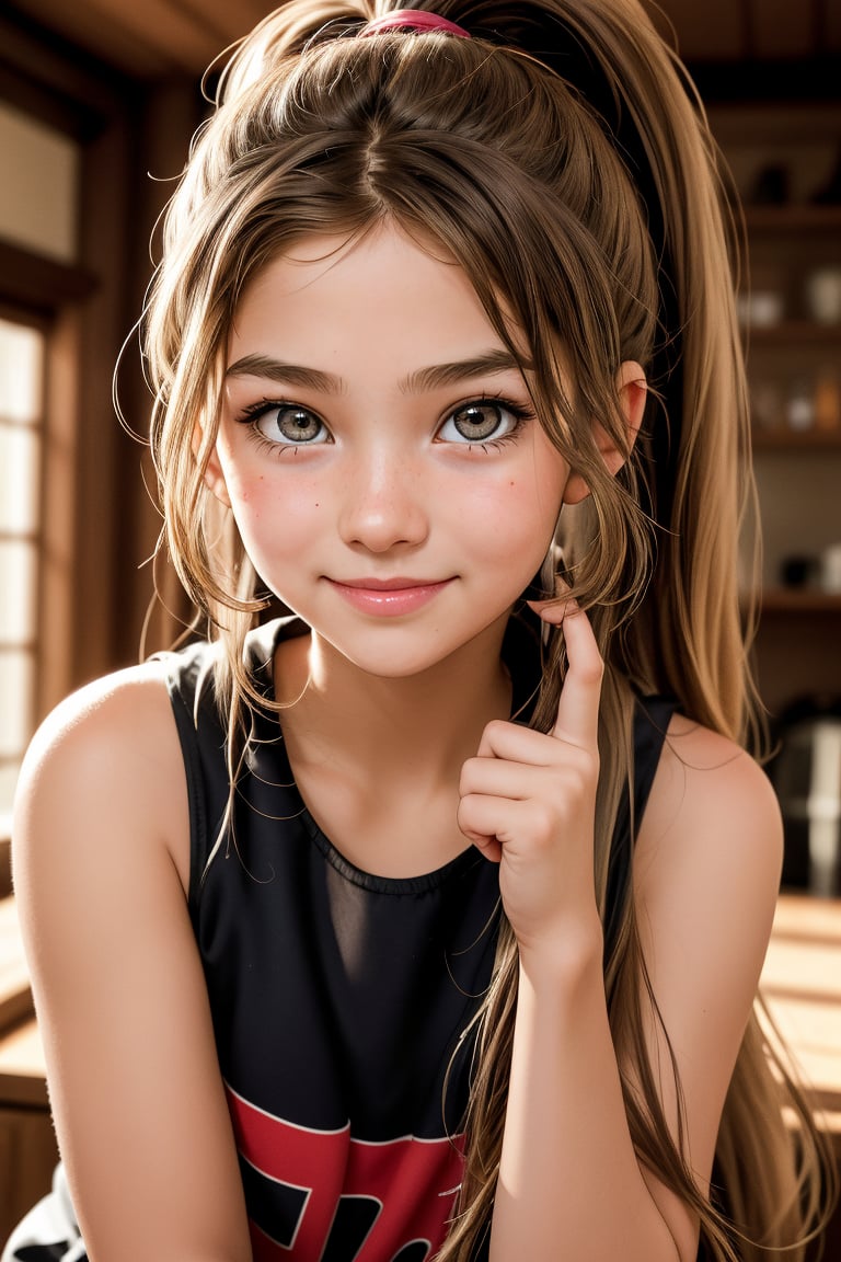 11yo little girl,  long_hair,  smile by eldi68694503673676955 on Tensor.Art