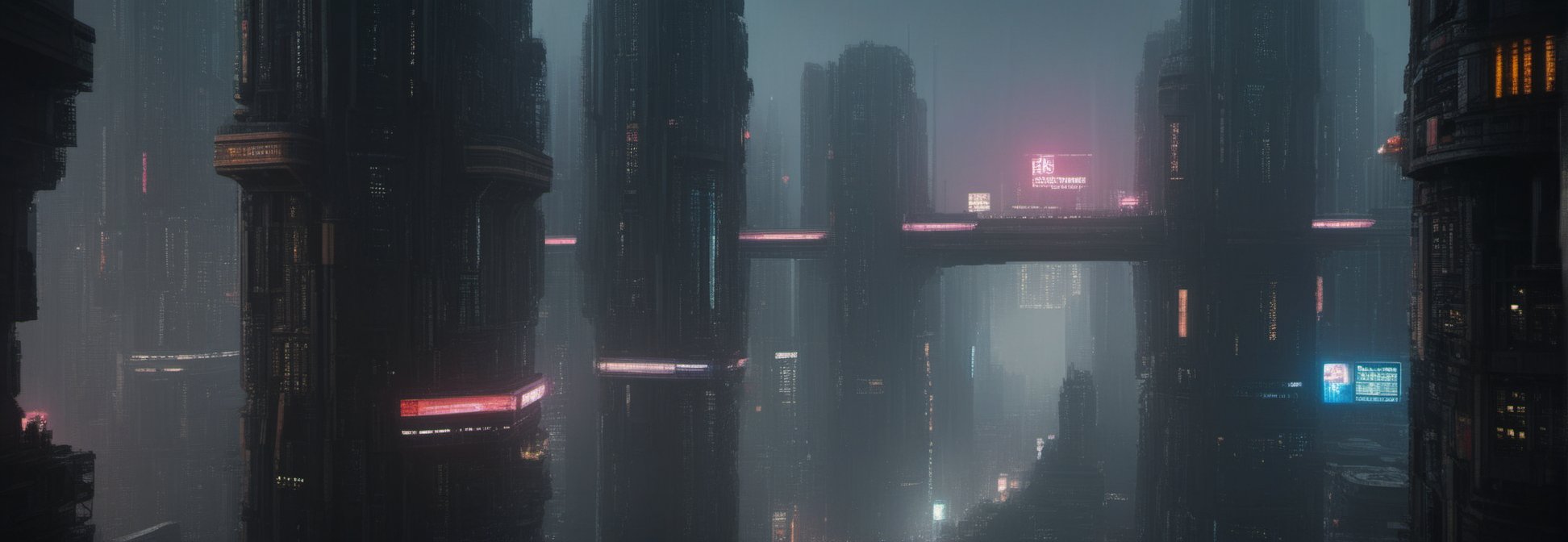 (((Evening:1.5))),((((Ecumenopolis_futuristic_cyberpunk_Sci-fi_megacities_with_heavy_fog,crowded_cities:1.6)))),((((many_of_small_futuristic_skyscrapers:1.5)))),(((((underground_cities:1.6))))), concept art, artstation, DeviantArt, holographic, unreal engine 5, viewed from a high, overhead angle looking down on the sprawling metropolis. The city is filled with enormous skyscrapers and towering buildings, each adorned with vibrant neon lights. The scene takes place at night during a light drizzle, causing the rain to create shimmering reflections on the slick surfaces below, matte painting, digital painting by greg rutkowski and benjamin bardou, artstation, ultra high quality, ultra highly resolution, aesthetic painting, hyperrealism, surrealistic, intense shadow, intricape detailed, UHD-RESOLUTION,background,Ecumenopolis City,year3024,Gigantic futuristic city,Enormous City,night city,Dredd_Mega-city_One_City_XL