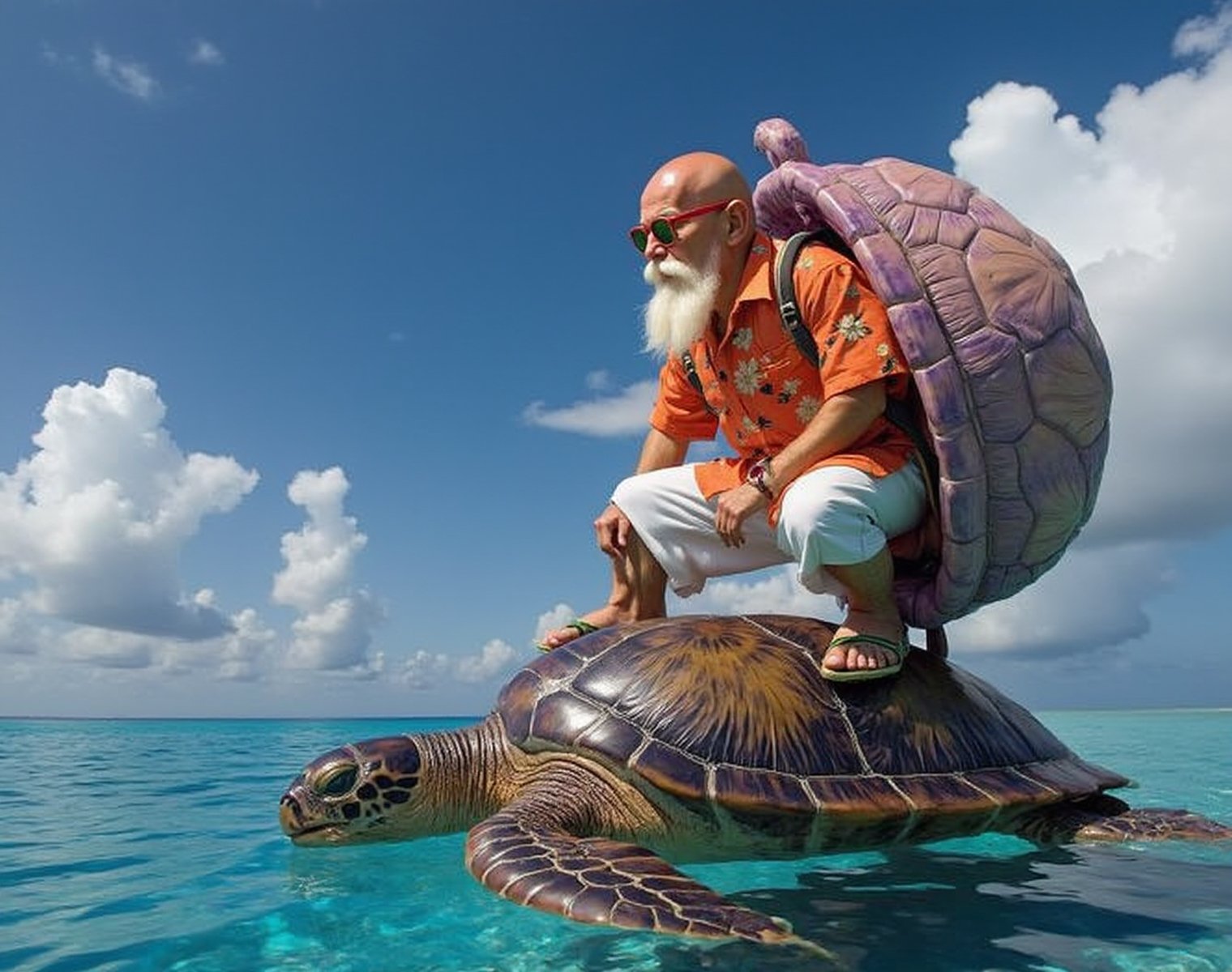 Roshi,  ,  the iconic warrior monk from Dragon Ball by user_770520367285575328 on Tensor.Art