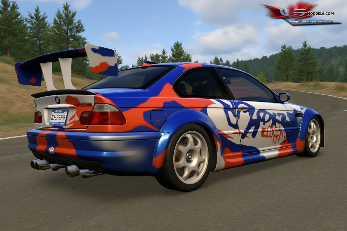 BMW E46 M3 GT-R, Need For Speed: Most Wanted (skin)