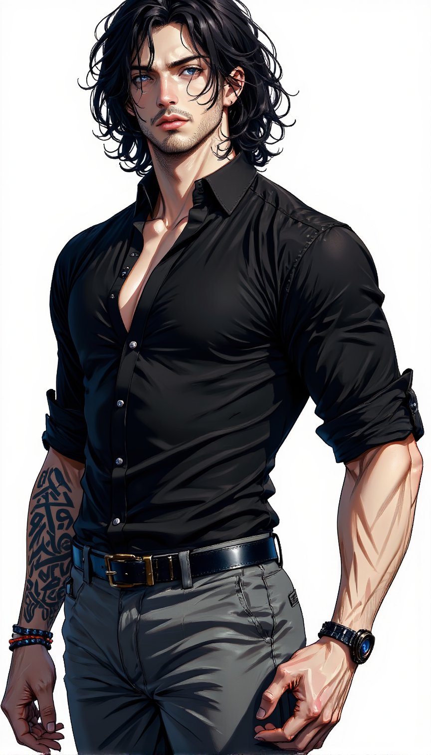 masterpiece,  best quality,  1boy by Jess on Tensor.Art