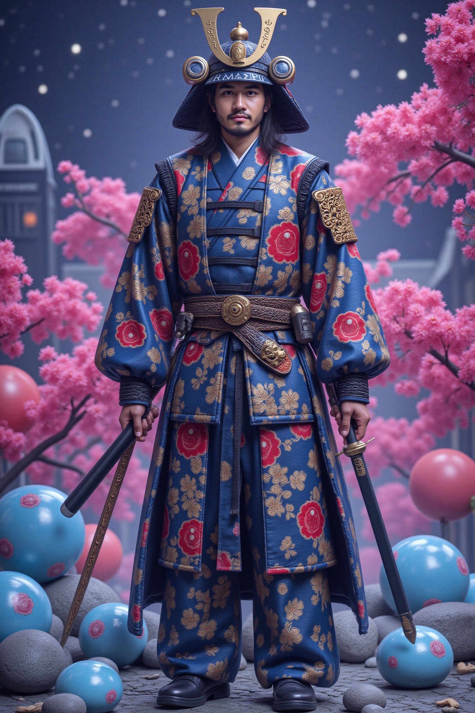 colorful,  samurai,  shogun by ⋆  ★🈚🆔㍿★⋆  on Tensor.Art