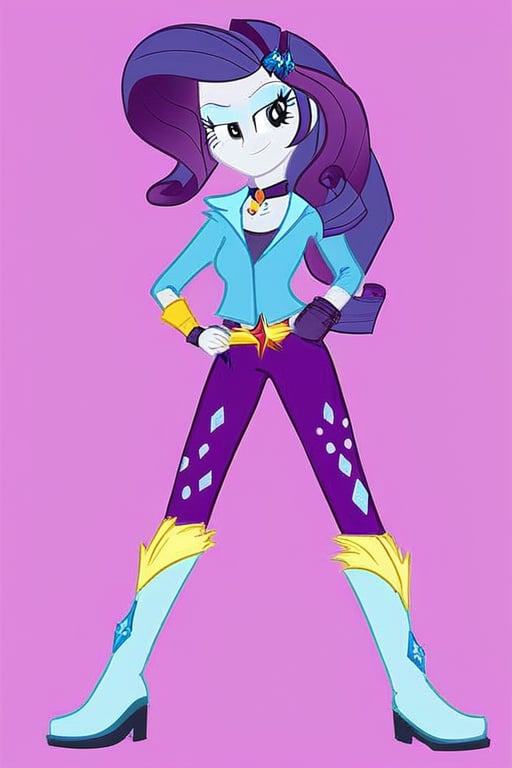 sergiu nicolaescu cosplay as eqg rarity Dazzle Dash by user_774171626357992095 on Tensor.Art