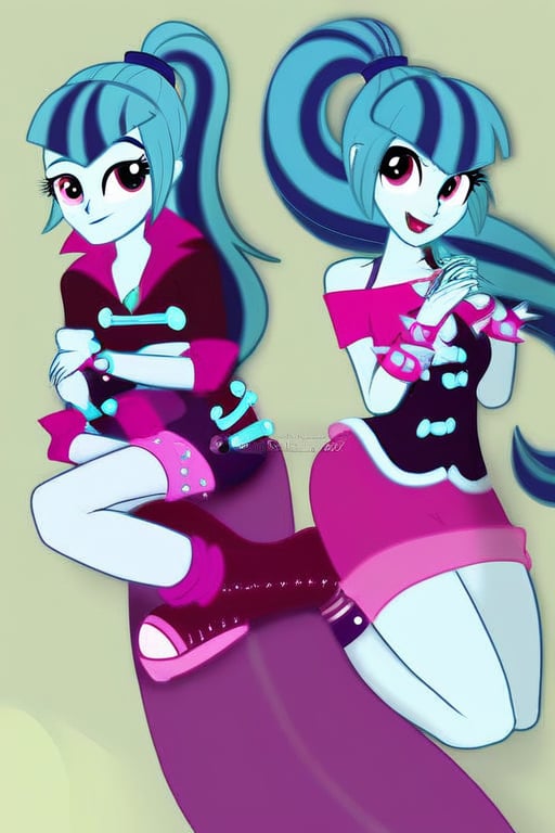 eqg sonata dusk as wolverine James Howlett xmen movies adamantium claws by user_774171626357992095 on Tensor.Art