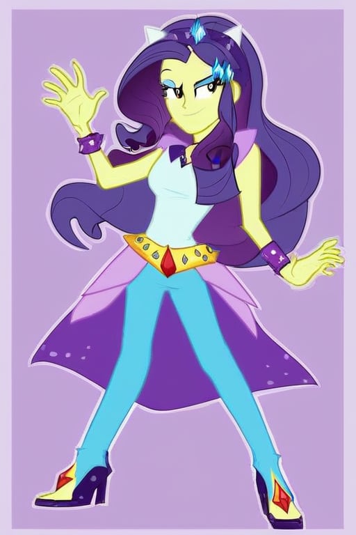 sergiu nicolaescu cosplay as eqg rarity Dazzle Dash Yona by user_774171626357992095 on Tensor.Art