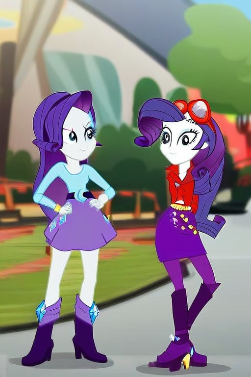 sergiu nicolaescu cosplay as eqg rarity Dazzle Dash by user_774171626357992095 on Tensor.Art