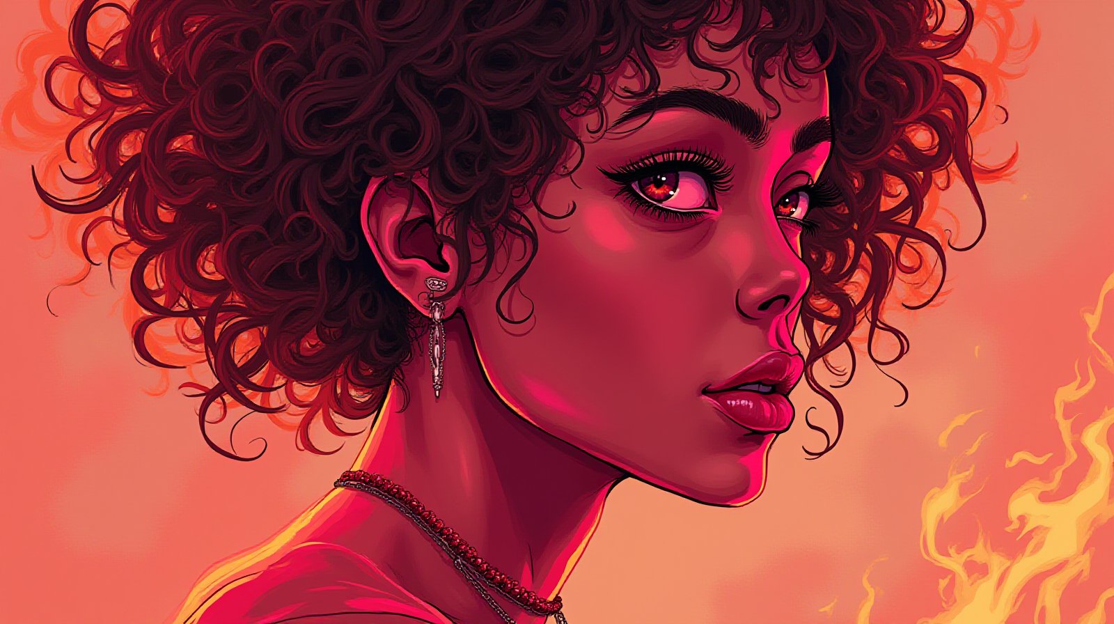 She's got it. Yeah,  baby,  she's got it. Well by swetalana on Tensor.Art