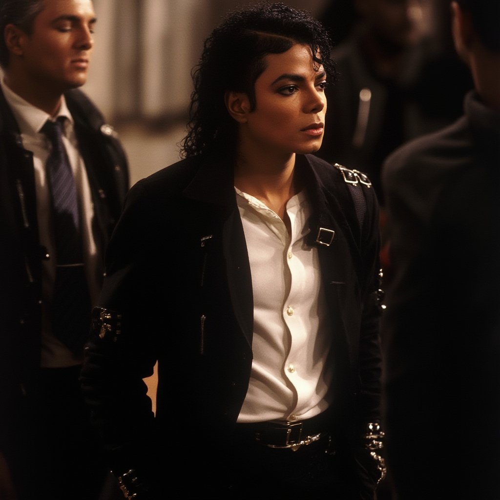 Michael Jackson wearing a tuxedo by SMJ15AI on Tensor.Art