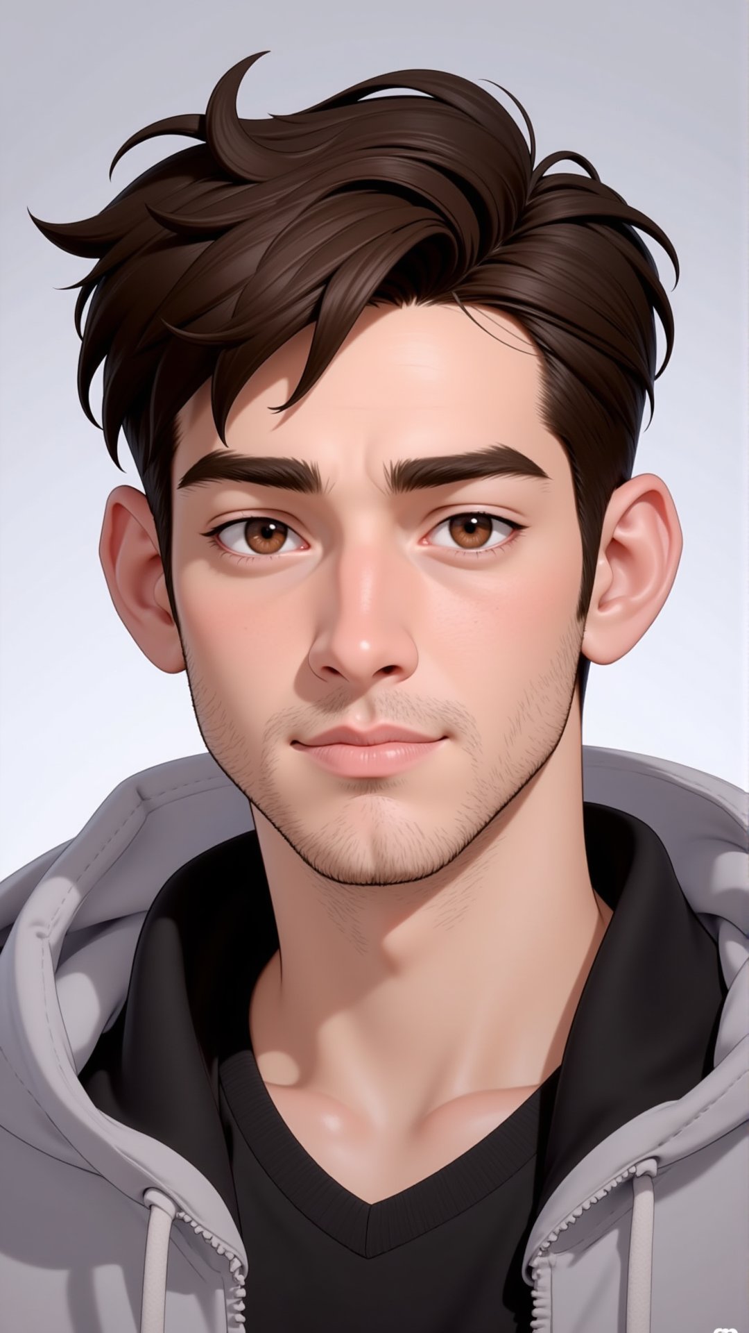 Jack is in his late 20s, of average height with a lean build. He has messy brown hair, a bit of stubble, and hazel eyes that often show optimism.,astroflux_v101