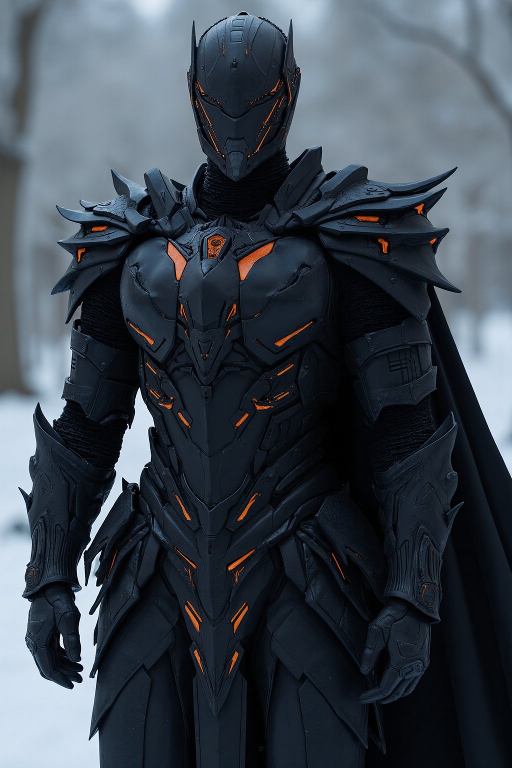 Hero oc,  iron knight,  wears a highly advanced technology knight scfi suit by user_778227213651829182 on Tensor.Art