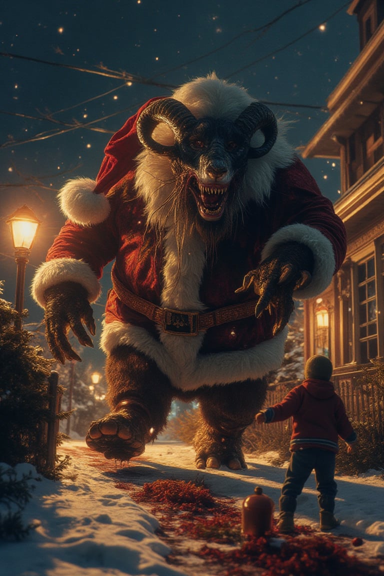 Real life,  In a dimly lit,  house in christmas theme by user_779982163058686844 on Tensor.Art