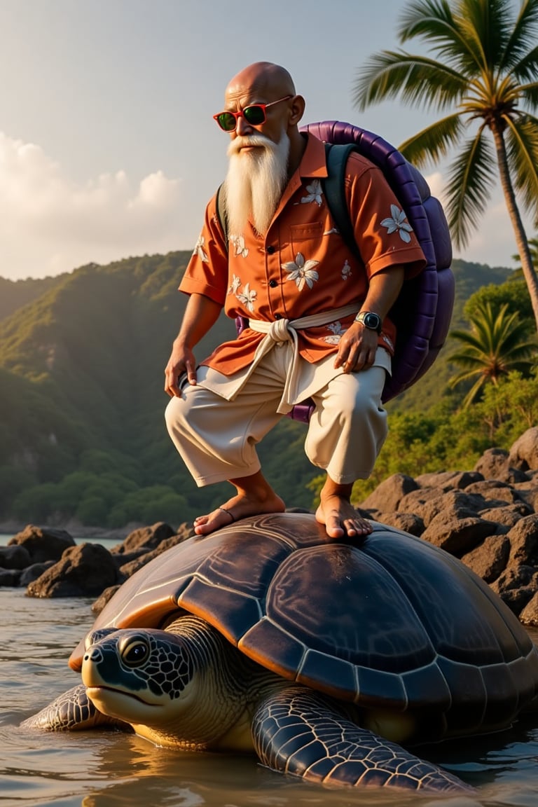 Roshi,  ,  the iconic warrior monk from Dragon Ball by user_779982163058686844 on Tensor.Art