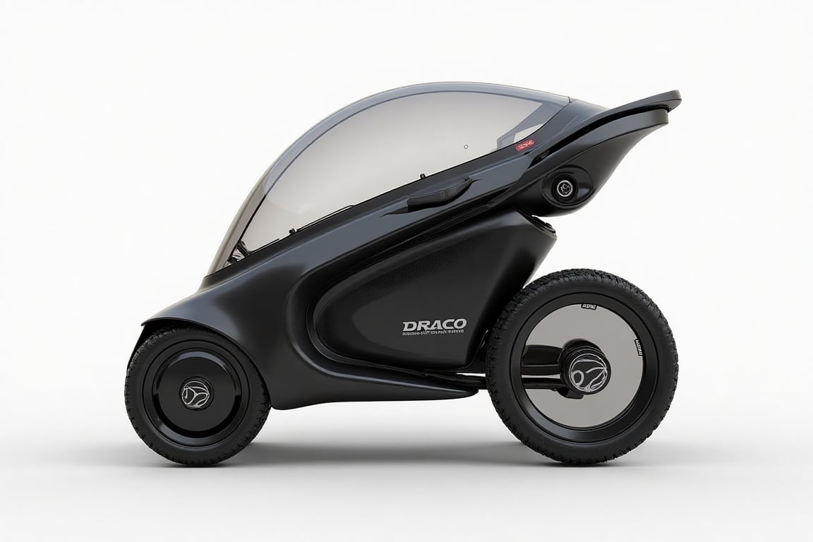 A futuristic prototype baby stroller,  flowing lines,  flowing curves by Captain Nemo on Tensor.Art