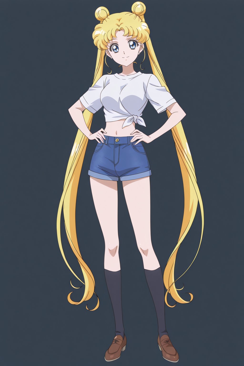 1girl,  solo,  tsukino usagi by user_782306260056846612 on Tensor.Art