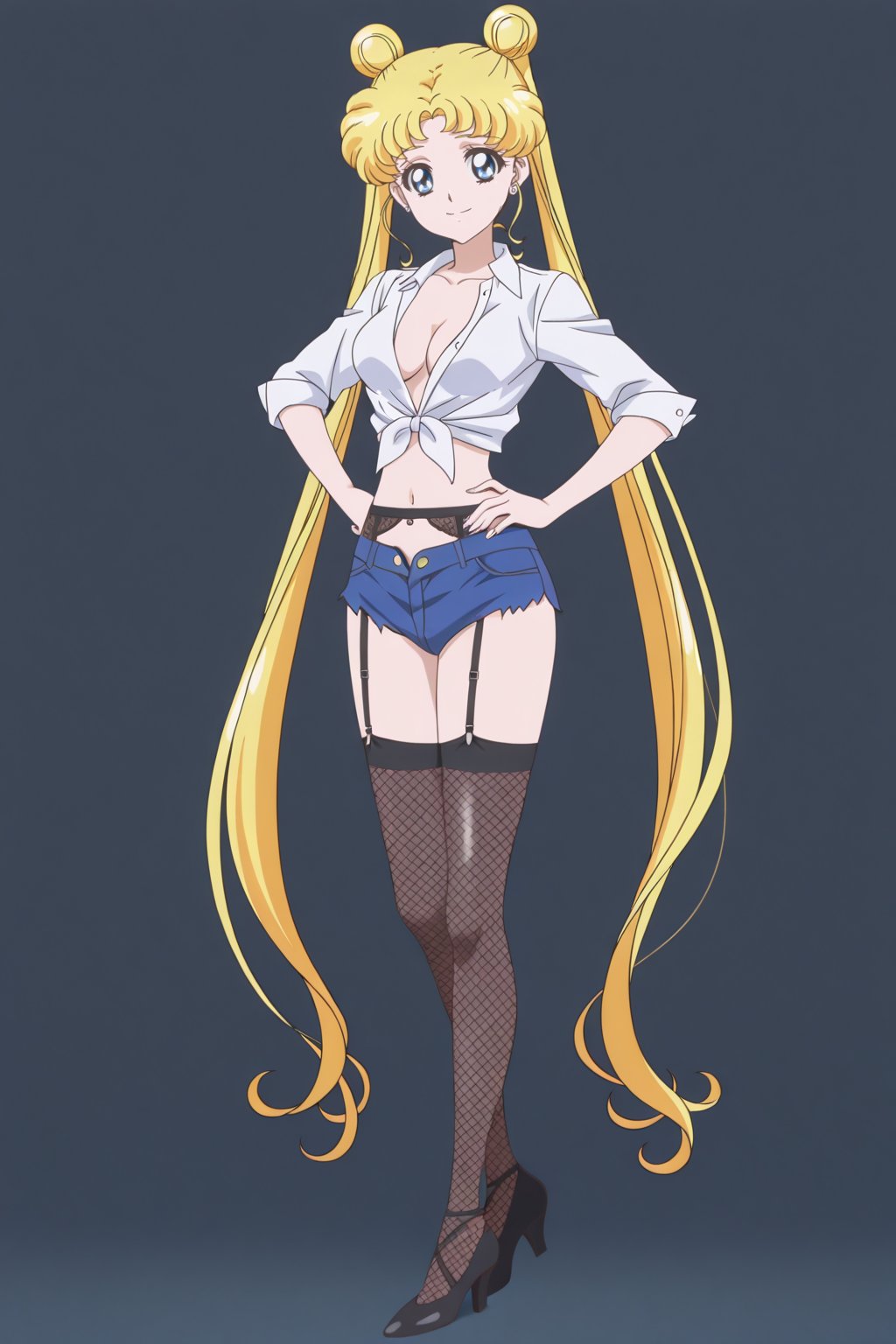 1girl,  solo,  tsukino usagi by user_782306260056846612 on Tensor.Art