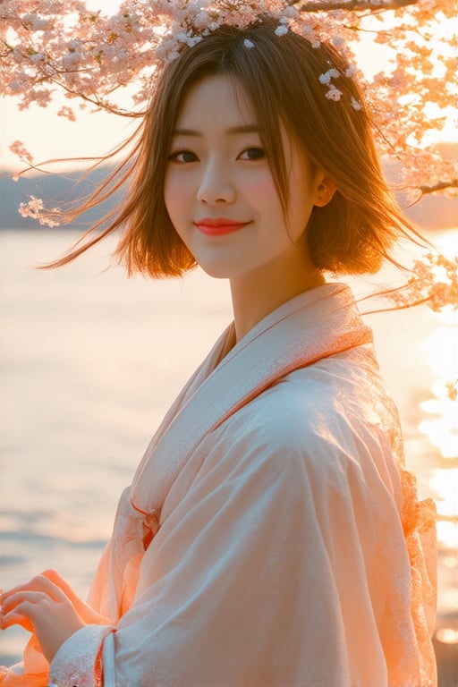 Lake Tazawa,  the water changes color. There is a beautiful woman named Tatsuko,  a beautiful woman with beautiful skin by...