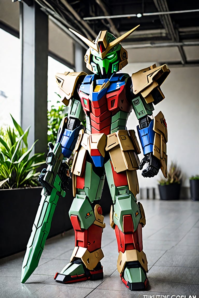 Tiki Gundam Cosplay costume 