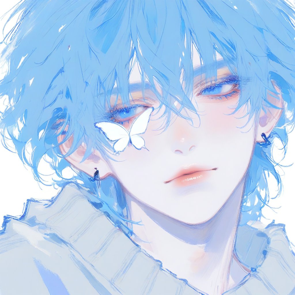 meteorhanddrawing,  1boy,  A boy by annnnnie on Tensor.Art