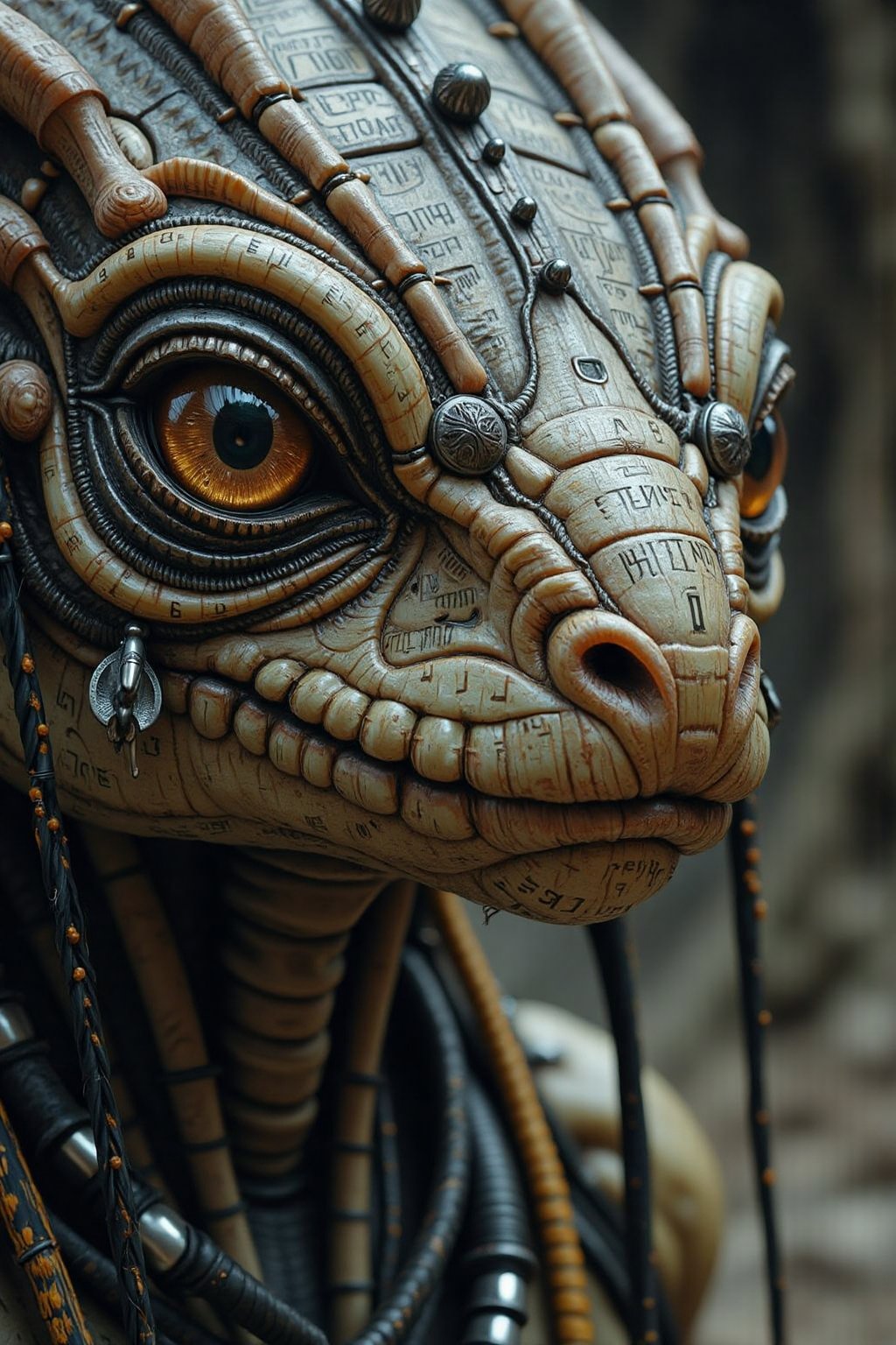 highly detailed,  photo of a large humanoid alien lizard type,  creature with numerous by Dreamer on Tensor.Art