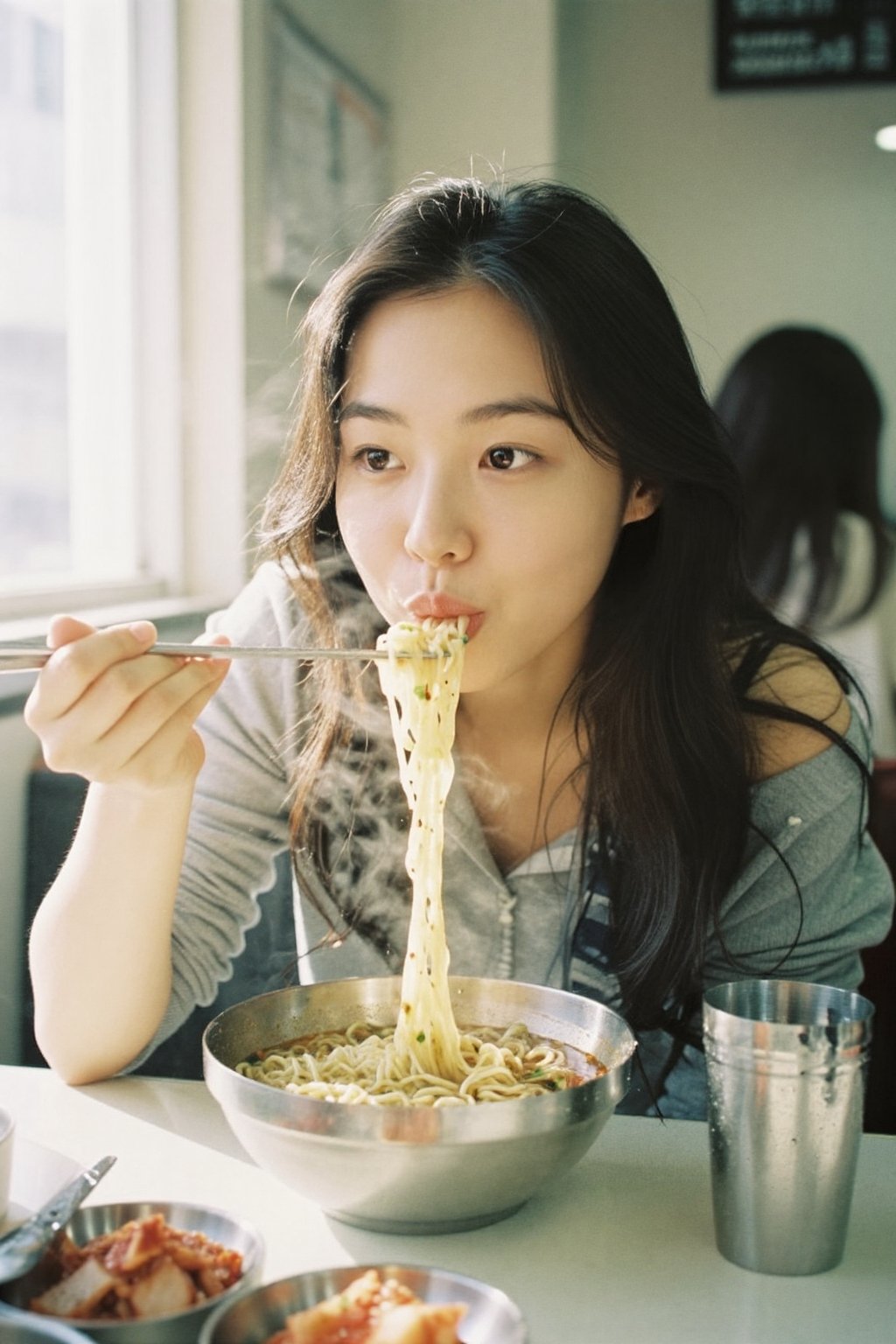 A beautiful Korean woman in her 20s,  natural glam,  realistic skin texture by Killer on Tensor.Art