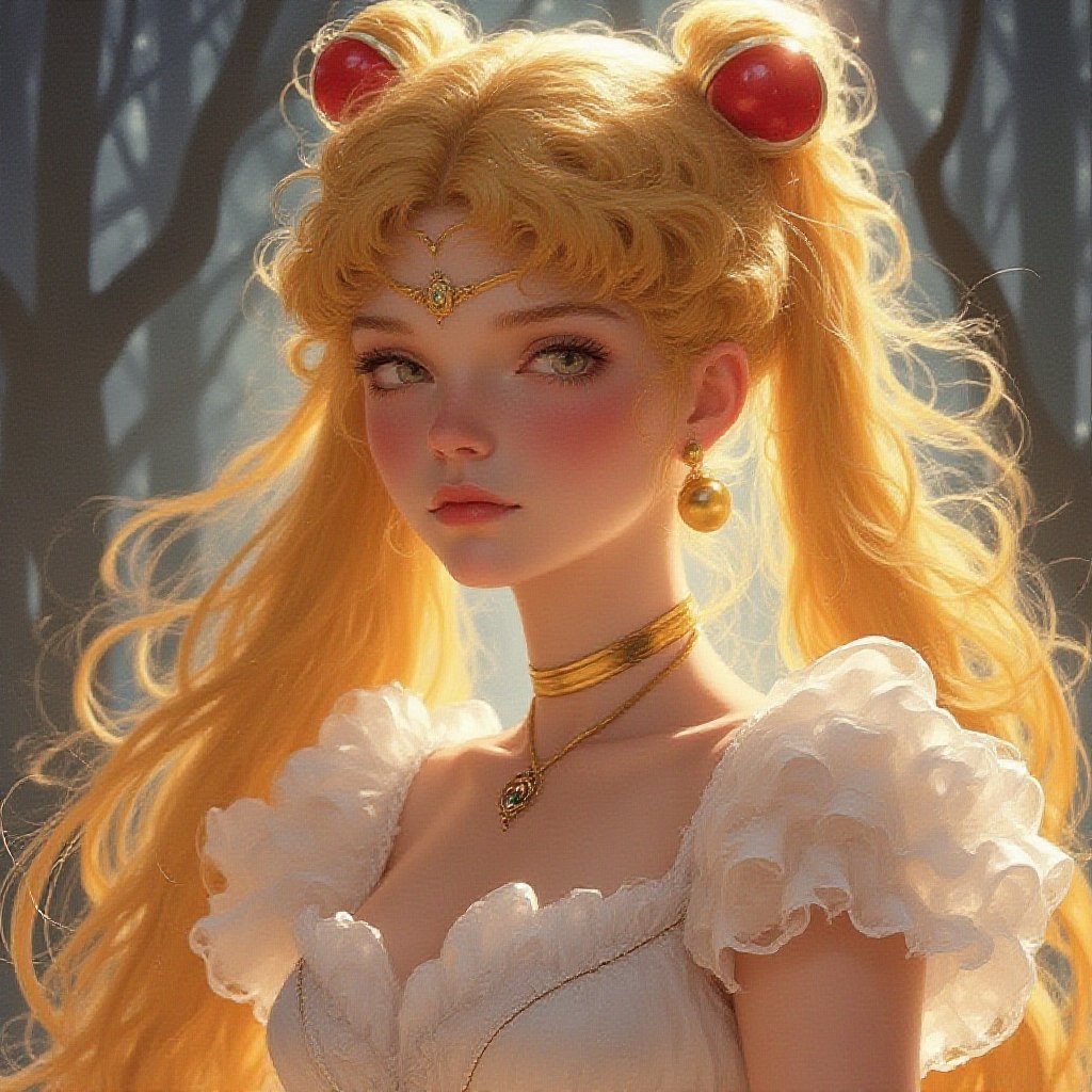 Sailormoon древнеегипетская стилистика,
королева египта клеопатра с оливковой кожей, черной подводкой глаз, в немесе с коброй, золотом ожерелье-воротнике, белом платье с вышивкой
тронный зал древнеегипетского дворца, расписные колсолнечные лучи 