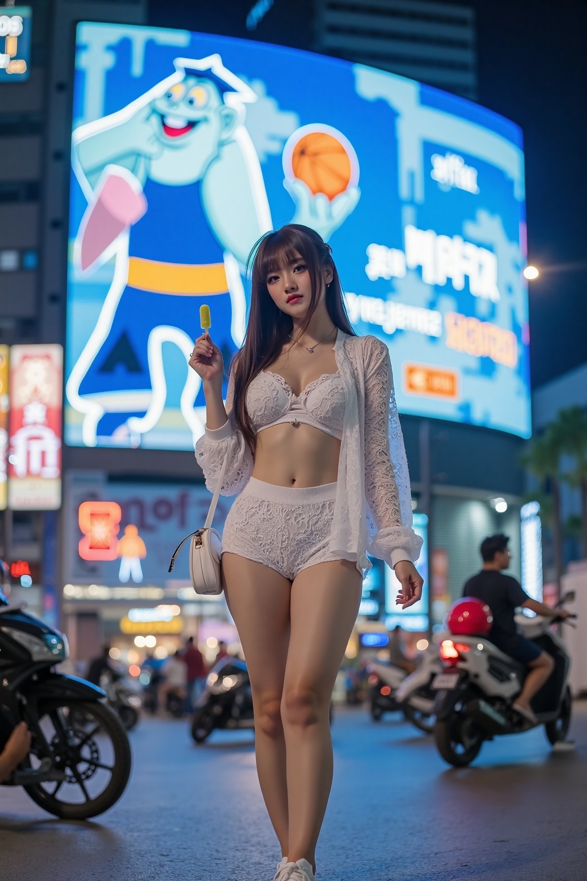8k hires,  high resolution,  full body of a beautiful Thai woman with long by user_788013373945250151 on Tensor.Art