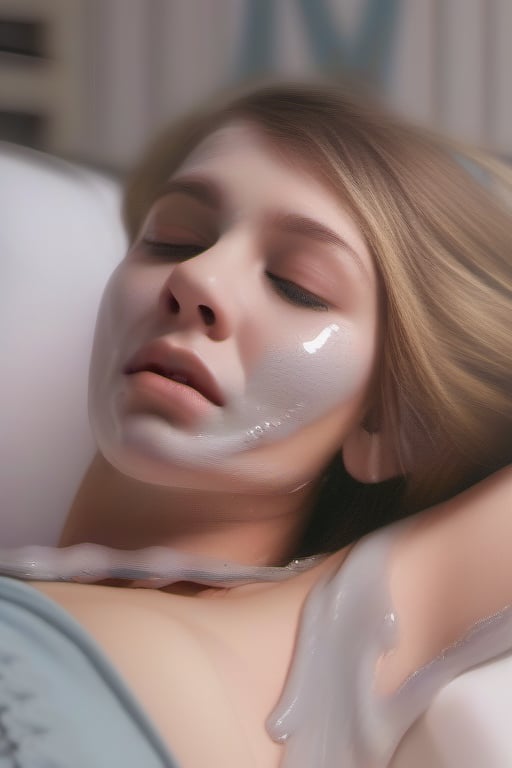 Girl covered in cum by MrLaptop24 on Tensor.Art